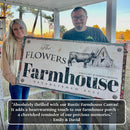 Rustic Farmhouse Sign (Made In USA)