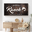 Family Ranch Sign