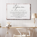 Thank You, Stepmom Sign