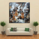 Cello Violin Quartet Classical Music 3D Wall Art Mixed Media Painting Metal Cutout