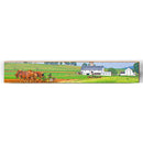 Amish Farm Horses Large | Wall Art Print on Real Wood