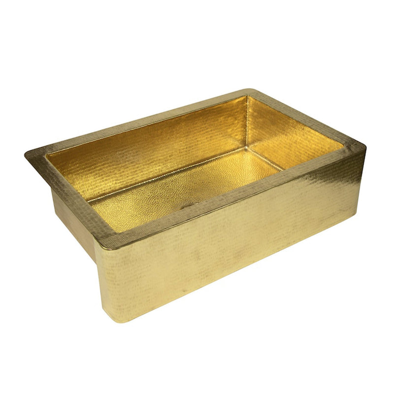 Brass Single Basin Farmhouse Kitchen sink-Lira