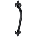 FDL Medium 10 in. Black Door Pull Handle