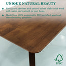 Acacia Verve 48" Solid Wood Dining Table - Ideal Kitchen Table for 4