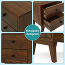 Silvia Solid Wood Nightstand