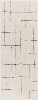 Koume Beige Maze Area Rug