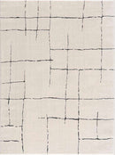 Koume Beige Maze Area Rug