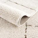 Koume Ivory & Brown Area Rug