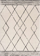 Keone Black & White Thick Rug