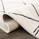 Keone Black & White Thick Rug