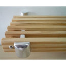 FarmHome Wooden Wall Mounted 6 Hooks Pot Rack