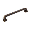 Worn Brass "Capri" Mission Drawer Pull