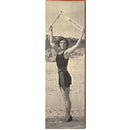 Bathing Beauty Miss Wisconsin FIR2 | Wall Art Print on Real Wood