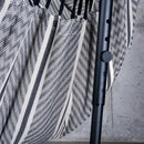 Fiji Organic Zebra – Organic Cotton Comfort Size Hammock Chair with Galvanized Steel Stand