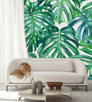 Fashionable Green Monstera Wallpaper Smart