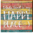 Toledo Bend happy place | Wall Art Print on Real Wood