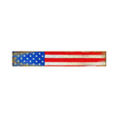The American Flag | Wall Art Print on Real Wood