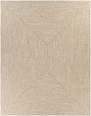 Cream Braided Faux Jute Outdoor Rug
