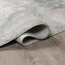 Fallin Gray Thick Luxe Abstract Striped Rug