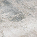 Fallin Gray Thick Luxe Abstract Striped Rug