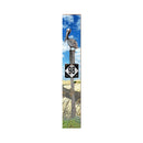Pelican on Piling 98 Dunes | Real Wood Wall Art Print