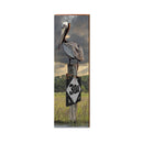 Pelican on Piling 30A | Real Wood Wall Art Print