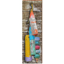 Colorful Floats 1 | Wall Art Print on Real Wood