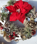 Unfinished Wood Flying Reindeer Shape - Rudolph - Christmas - Ornament - Craft - up to 46" DIY