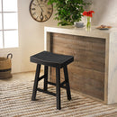 Farmhouse Kitchen With OAK Bar Stools Set of 2