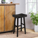 Farmhouse Kitchen With OAK Bar Stools Set of 2