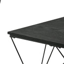 Whetstone 31.5" 3-Piece Coffee Table Set with Angular & Geometric Metal Base