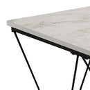 Whetstone 31.5" 3-Piece Coffee Table Set with Angular & Geometric Metal Base