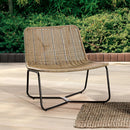 Sarabi 3-Piece Natural Wicker Outdoor Conversation Set