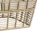 Johari Contemporary 3-Piece Outdoor Rattan Conversation Set