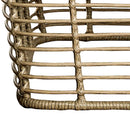 Johari Contemporary 3-Piece Outdoor Rattan Conversation Set
