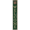Welcome Bear Head | Wall Art Print on Real Wood