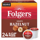 Folgers Toasty Hazelnut K-Cups, Medium Roast – 24 Count