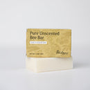 Pure Unscented Bee Bar Soap With Honey