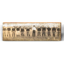 Vintage Football Team Photo Wooden Sign | Wall Art Print on Real Wood