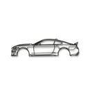 Mustang Shelby GT500 Detailed Metal Car Wall Art - MT1059