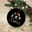 Horror Movie Villain Friends Ornament, Scary Christmas Decoration