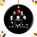 Horror Movie Villain Friends Ornament, Scary Christmas Decoration