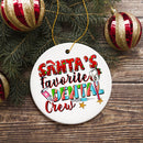 Santa’s Favorite Dental Crew Christmas Theme Ornament, Dentist Office Gift