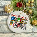 Santa’s Favorite Office Staff Christmas Themed Ornament, Receptionist and Secretary, Accountant and Admin Gifts