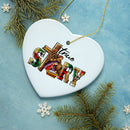True Story Playful and Festive Nativity Christmas Ornament, Birth of Jesus