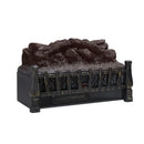 Black Insert Electric Fireplace One Heat Settings with Flame and Remote Control