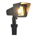 FPB05 Cast Brass Rectangular LED Directional Flood Light Adjustable Landscape Lighting
