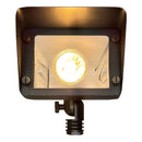 FPB05 Cast Brass Rectangular LED Directional Flood Light Adjustable Landscape Lighting