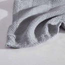 Full/Queen Cozy Lightweight Grey 100-Percent Cotton Blanket - Machine Washable
