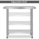 Commercial Kitchen Stainless Steel Work Table
